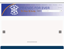 Tablet Screenshot of friends4ever.org